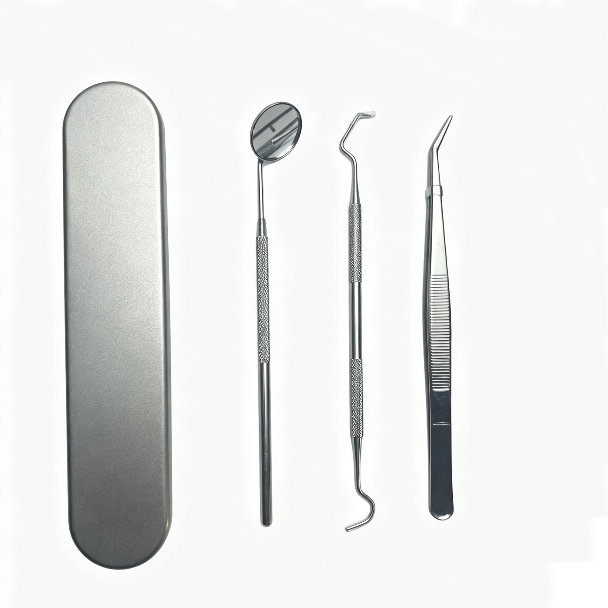 Teeth Whitening Home Kit - 3Pcs Stainless Steel Dental Cleaning Kit
