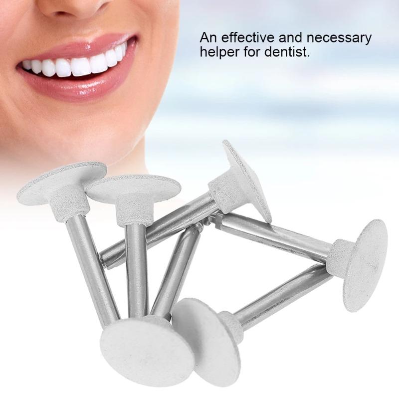 Teeth Whitening Kit Professional - 6Pcs Tooth Polishing Head Set Denture