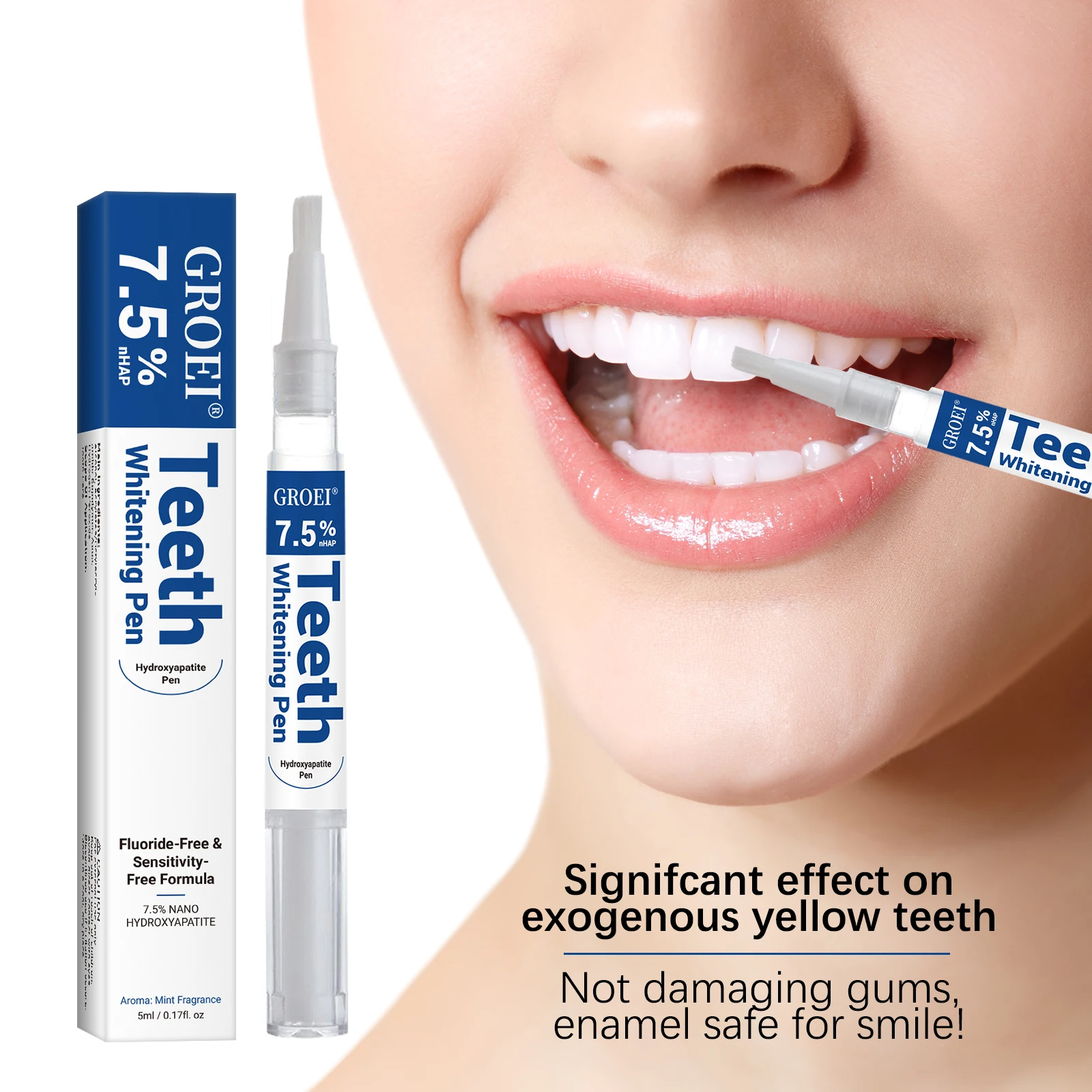 Hydroxyapatite Tooth Whitening - Teeth Whitening Gel Pen avaliação e preço
