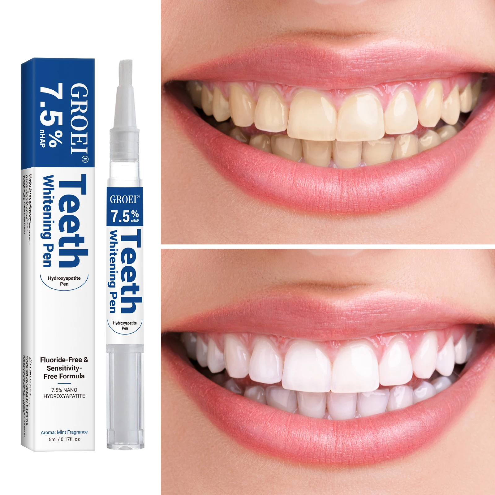 Hydroxyapatite Tooth Whitening - Teeth Whitening Gel Pen avaliação e preço