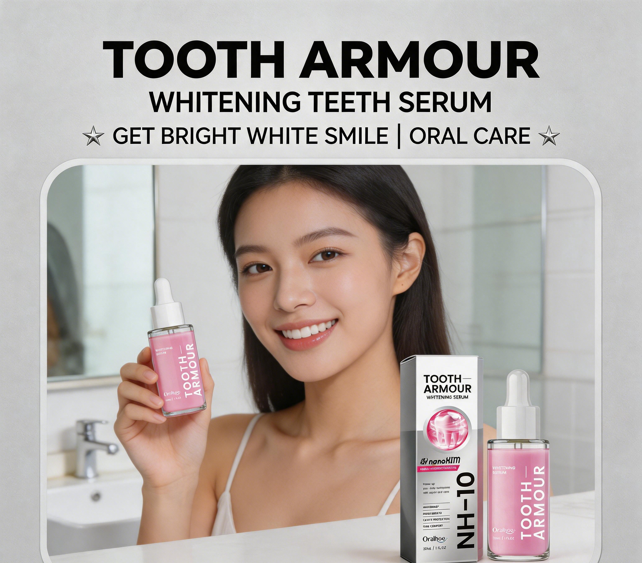 Natural Teeth Brightening Care - Teeth Whitening Serum avaliação e preço