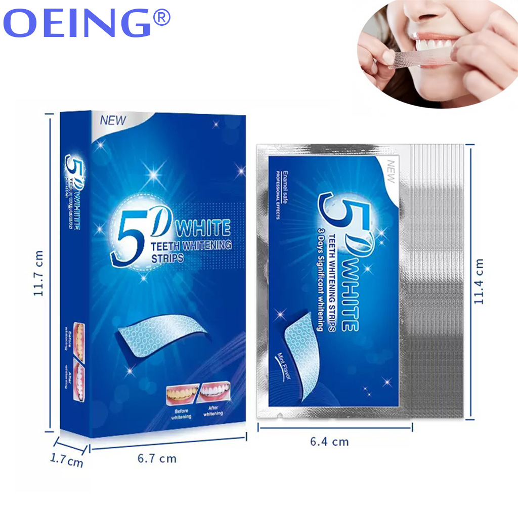 9D 5D Teeth Whitening Strip 14 - Teeth Whitening Home Kit avaliação e preço
