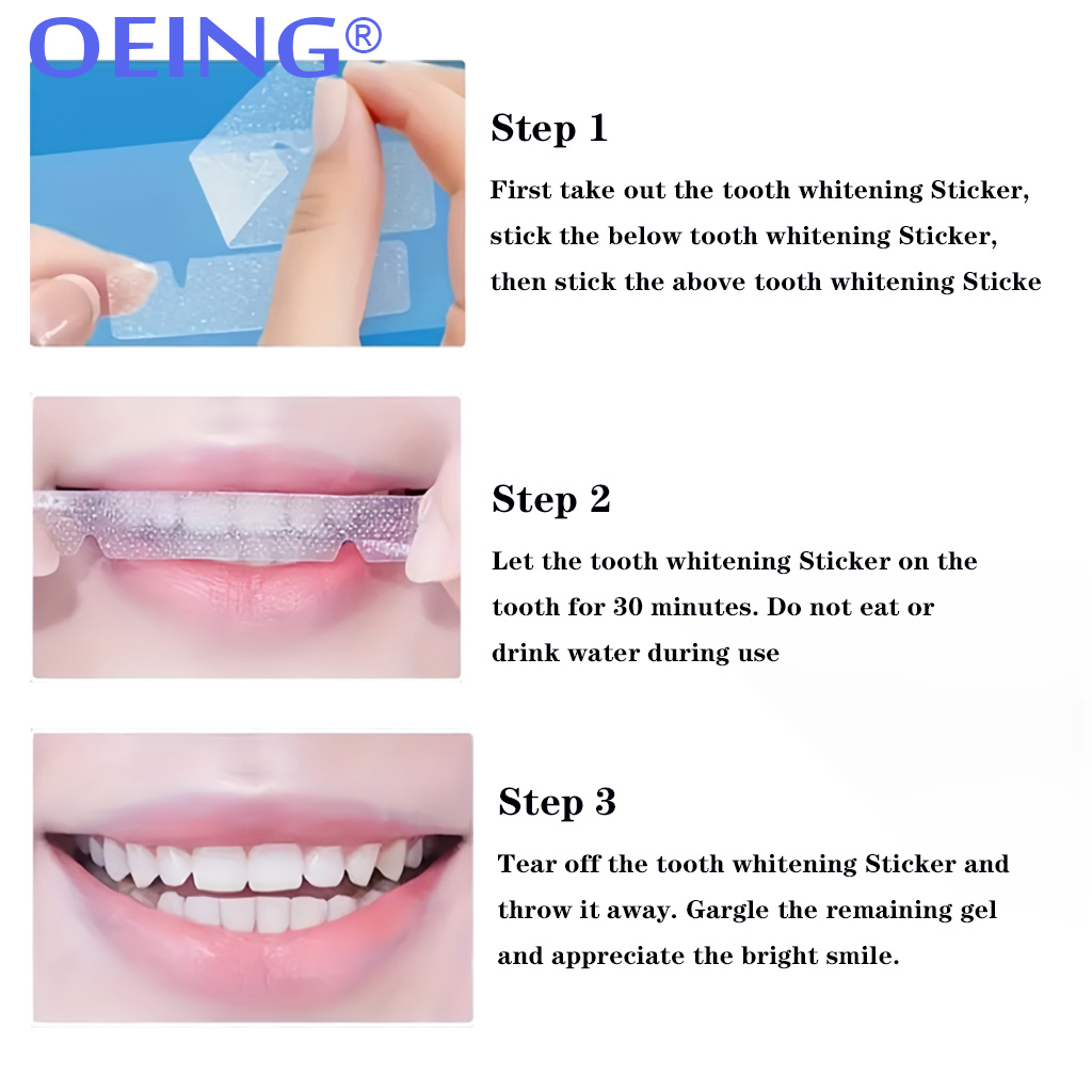 9D 5D Teeth Whitening Strip 14 - Teeth Whitening Home Kit avaliação e preço