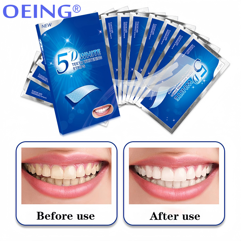 9D 5D Teeth Whitening Strip 14 - Teeth Whitening Home Kit avaliação e preço