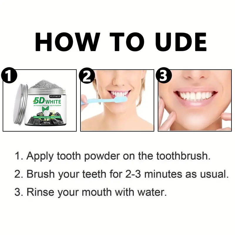 YUlTlKUE 5D White Activated ch - Teeth Whitening Singapore avaliação e preço