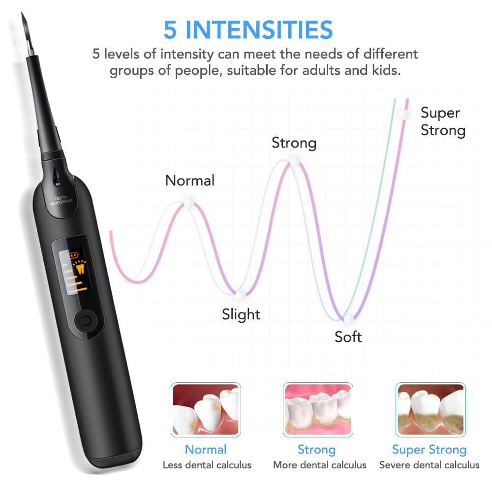 Teeth Tartar Remover Electric  - Teeth Whitening Home Kit avaliação e preço