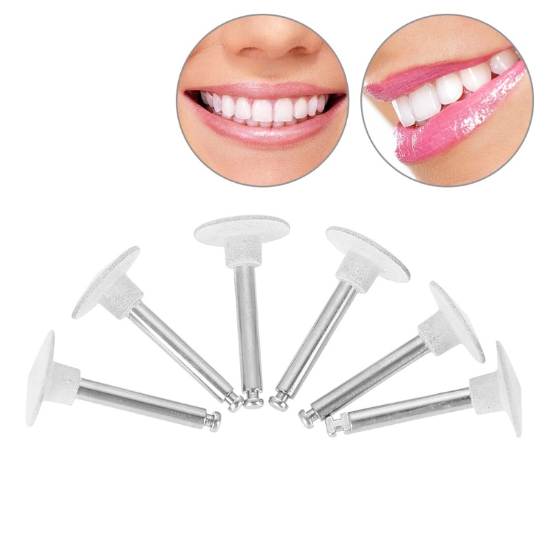 6Pcs Tooth Polishing Head Set  - Teeth Whitening Kit Professional avaliação e preço