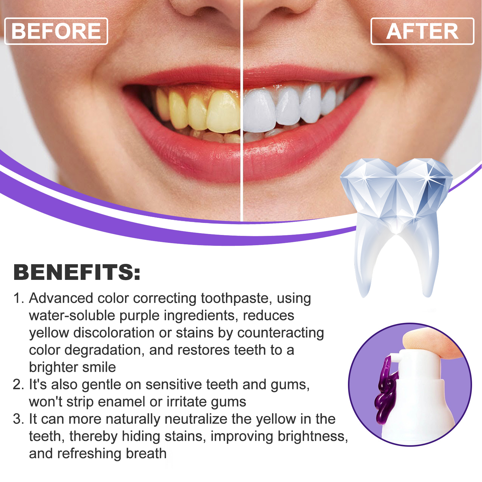 EELHOE Smiles Bright White Ref - Teeth Whitening Serum avaliação e preço