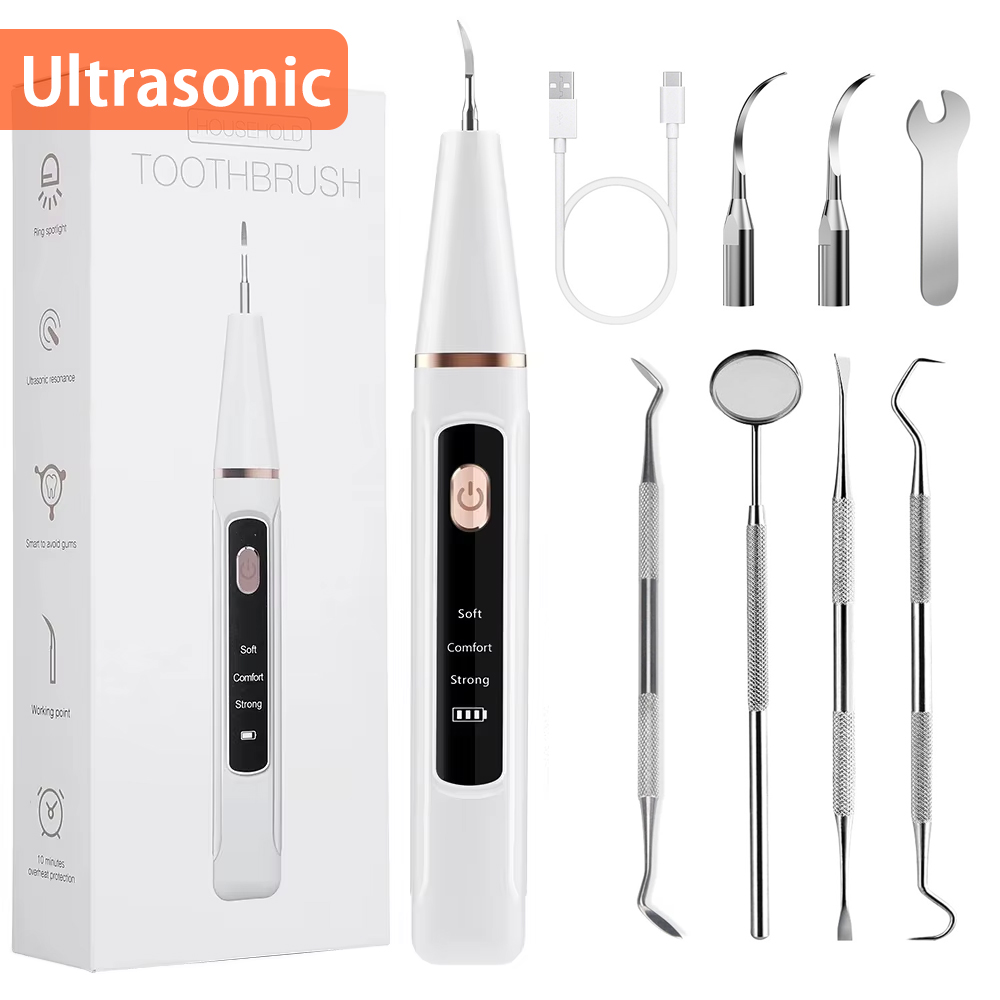 Electric Ultrasonic Dental Sca - Teeth Whitening Kit Professional avaliação e preço