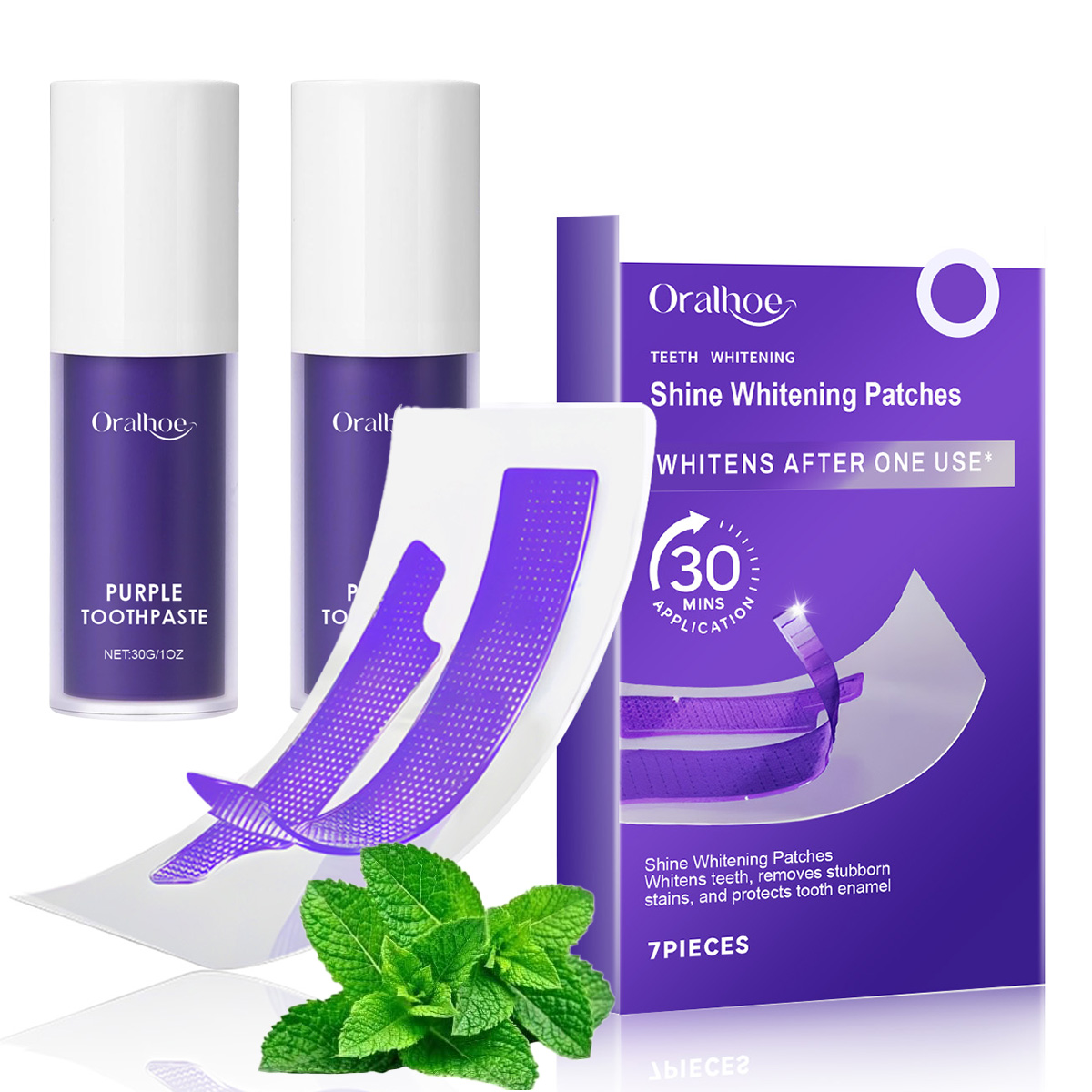 Purple Teeth Whitening Combo K - Teeth Whitening Home Kit avaliação e preço