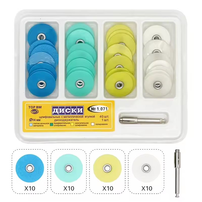 40pcs Dental Polishing Discs H - Teeth Whitening Kit Professional avaliação e preço