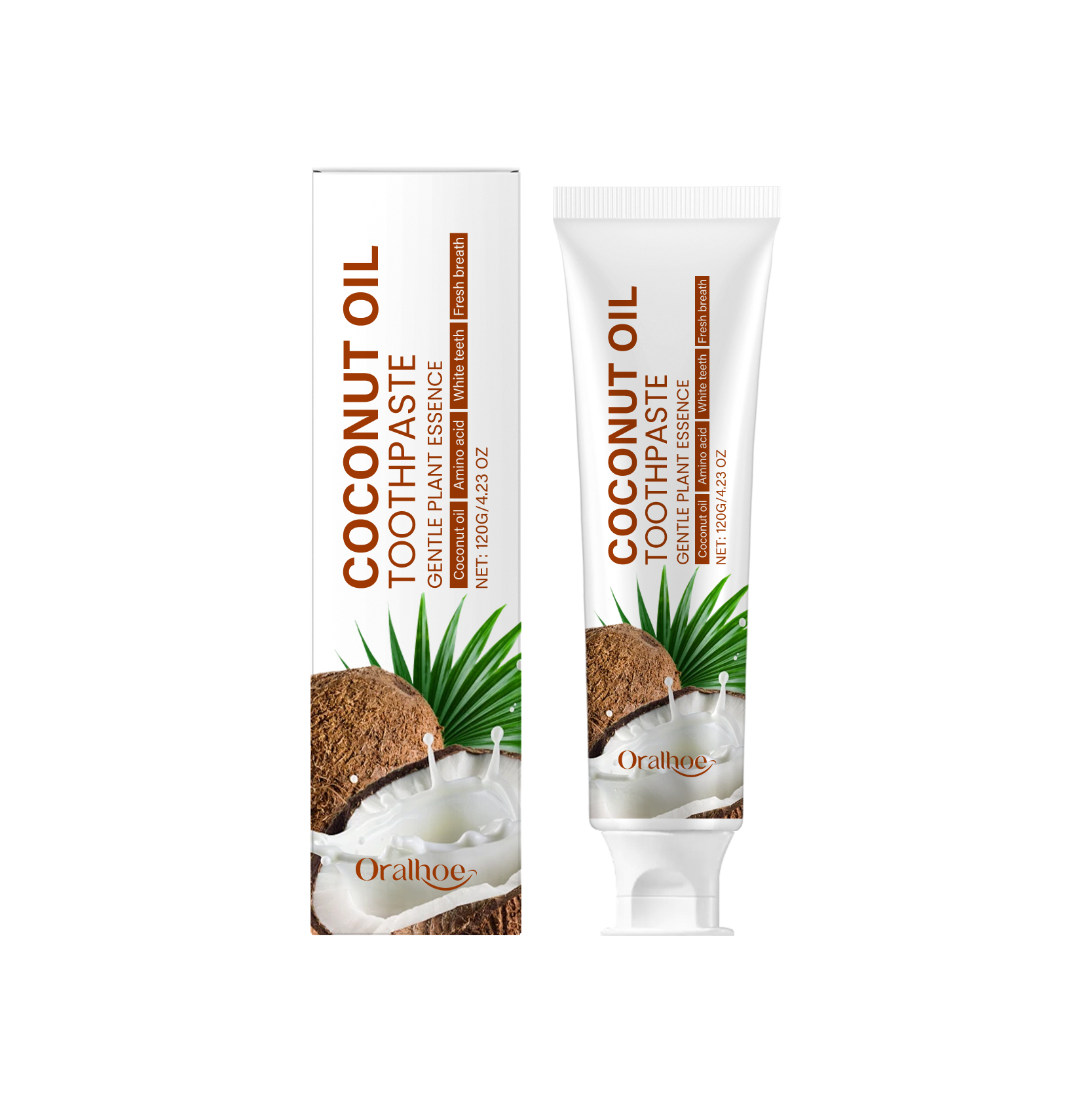 Coconut Oil Toothpaste Teeth W - Teeth Whitening Serum avaliação e preço