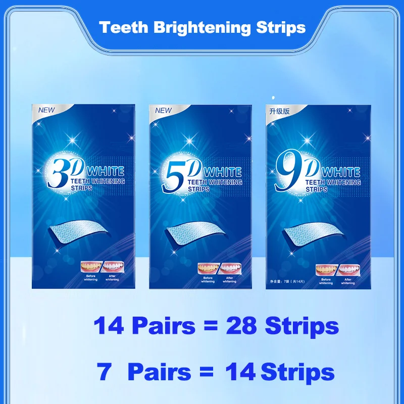 3D/5D/9D Teeth Whitening Strip - Teeth Whitening Retainer avaliação e preço