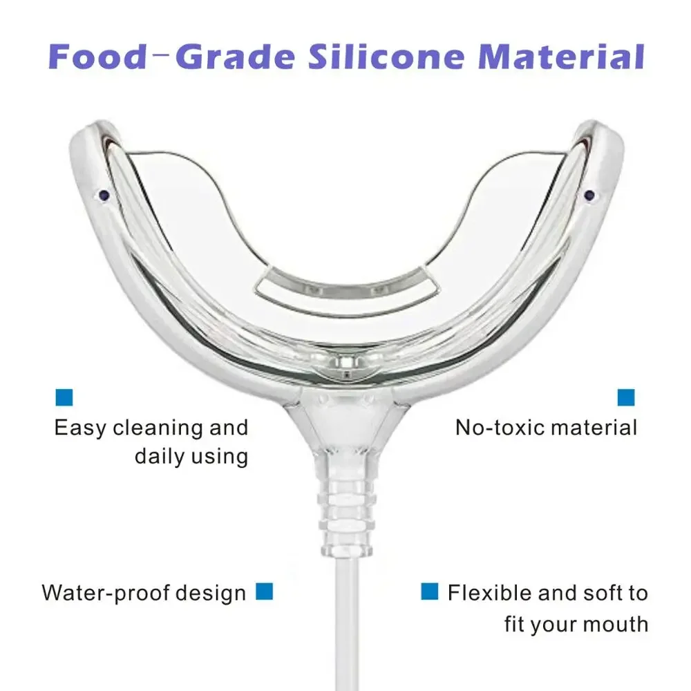 Portable LED Cold Blue Light S - Teeth Whitening Home Kit avaliação e preço