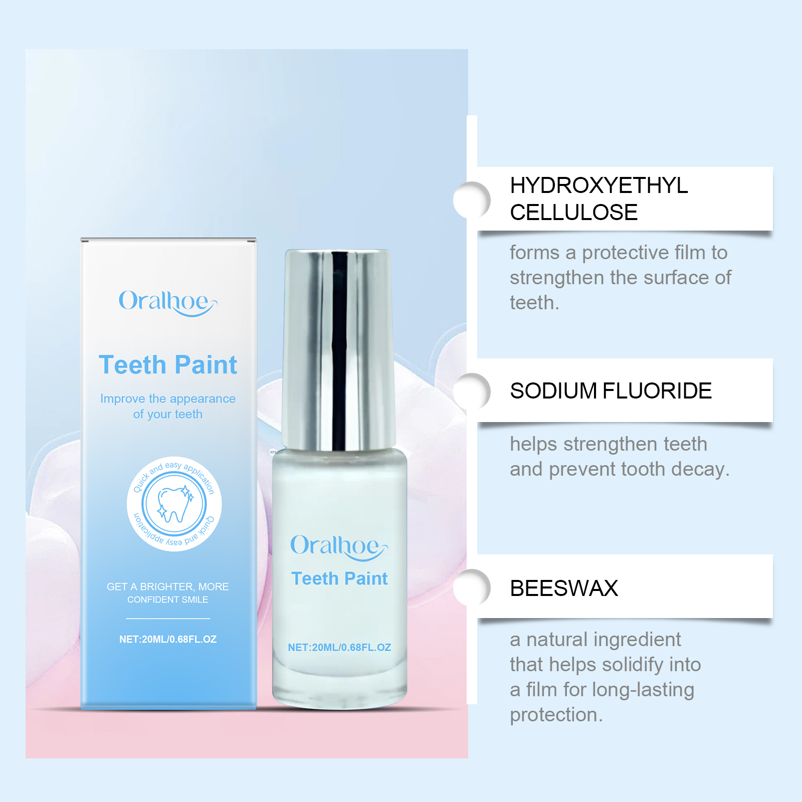 20ml Teeth Whitening Paint - I - Teeth Whitening Gel Pen avaliação e preço