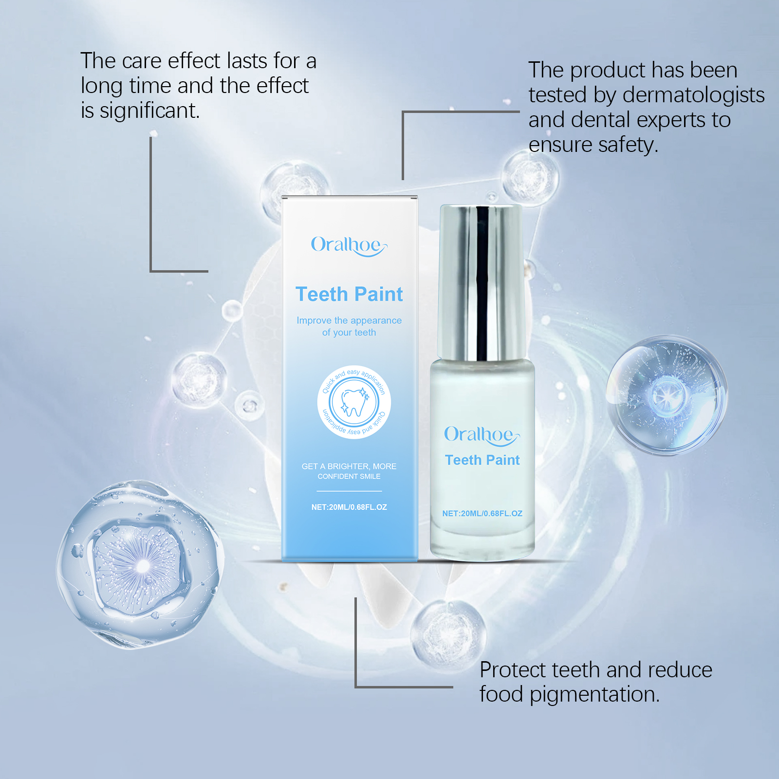 20ml Teeth Whitening Paint - I - Teeth Whitening Gel Pen avaliação e preço