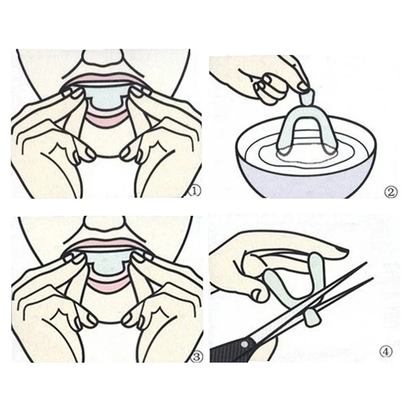 1/8pc Mouth Guard EVA Teeth Pr - Teeth Whitening Singapore avaliação e preço