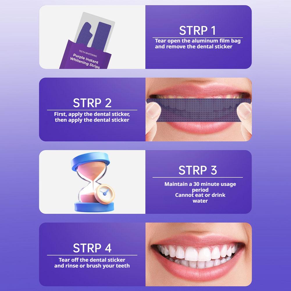 V34 Teeth Whitening Strips - E - Teeth Whitening Home Kit avaliação e preço